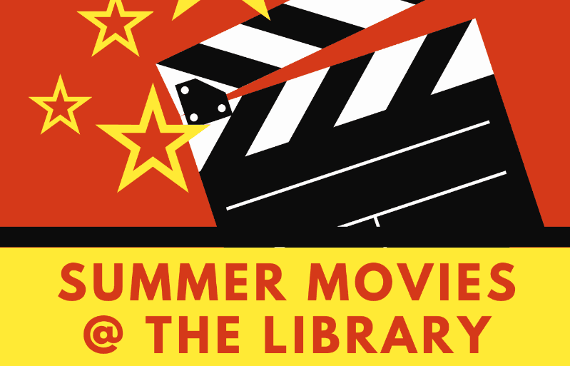 Summer Movies at the Library Mondays 1 pm June 14 - August 2