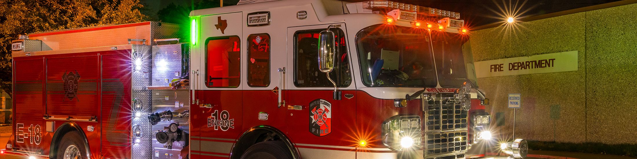 Fire Night Shot Home Slideshow Banner