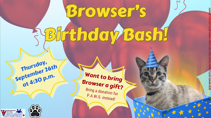 Browser's birthday bash!