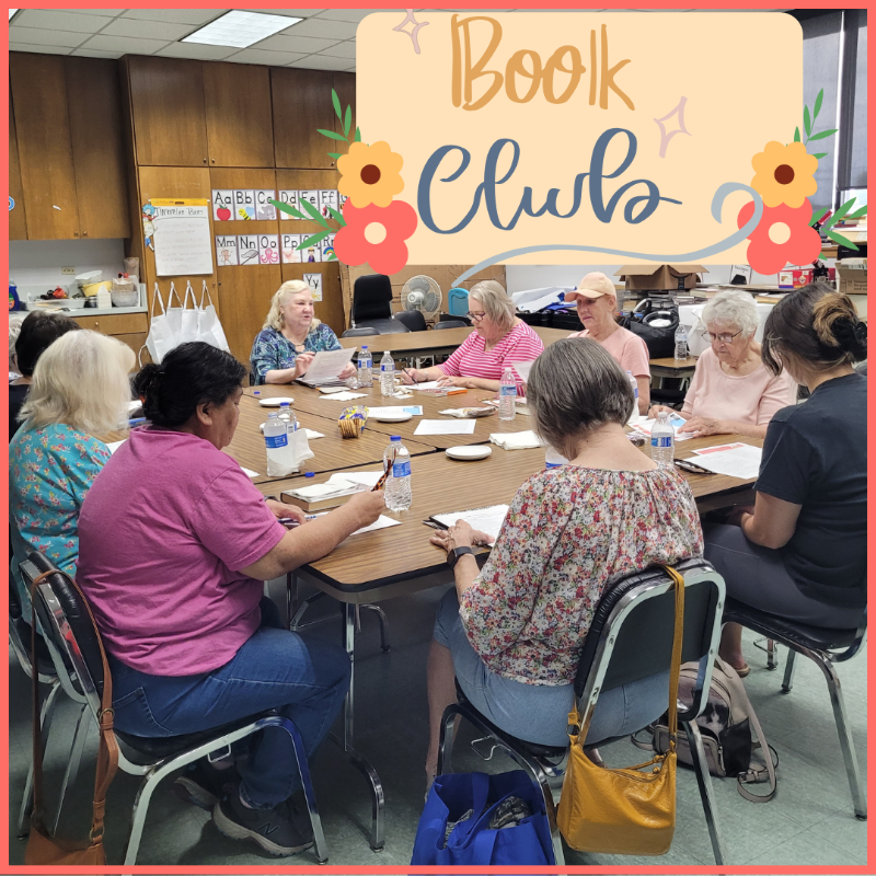 Photo of Book Club discussion