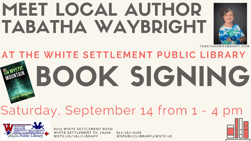 Tabatha Waybright Book Signing