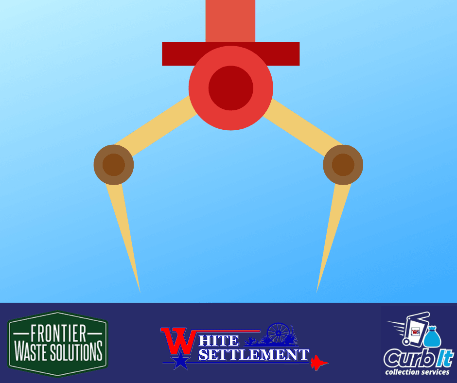 graphic showing a mechanical claw