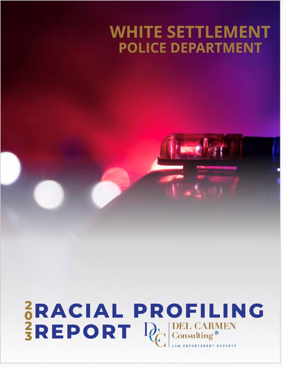 Racial Profiling Report 2023 Opens in new window