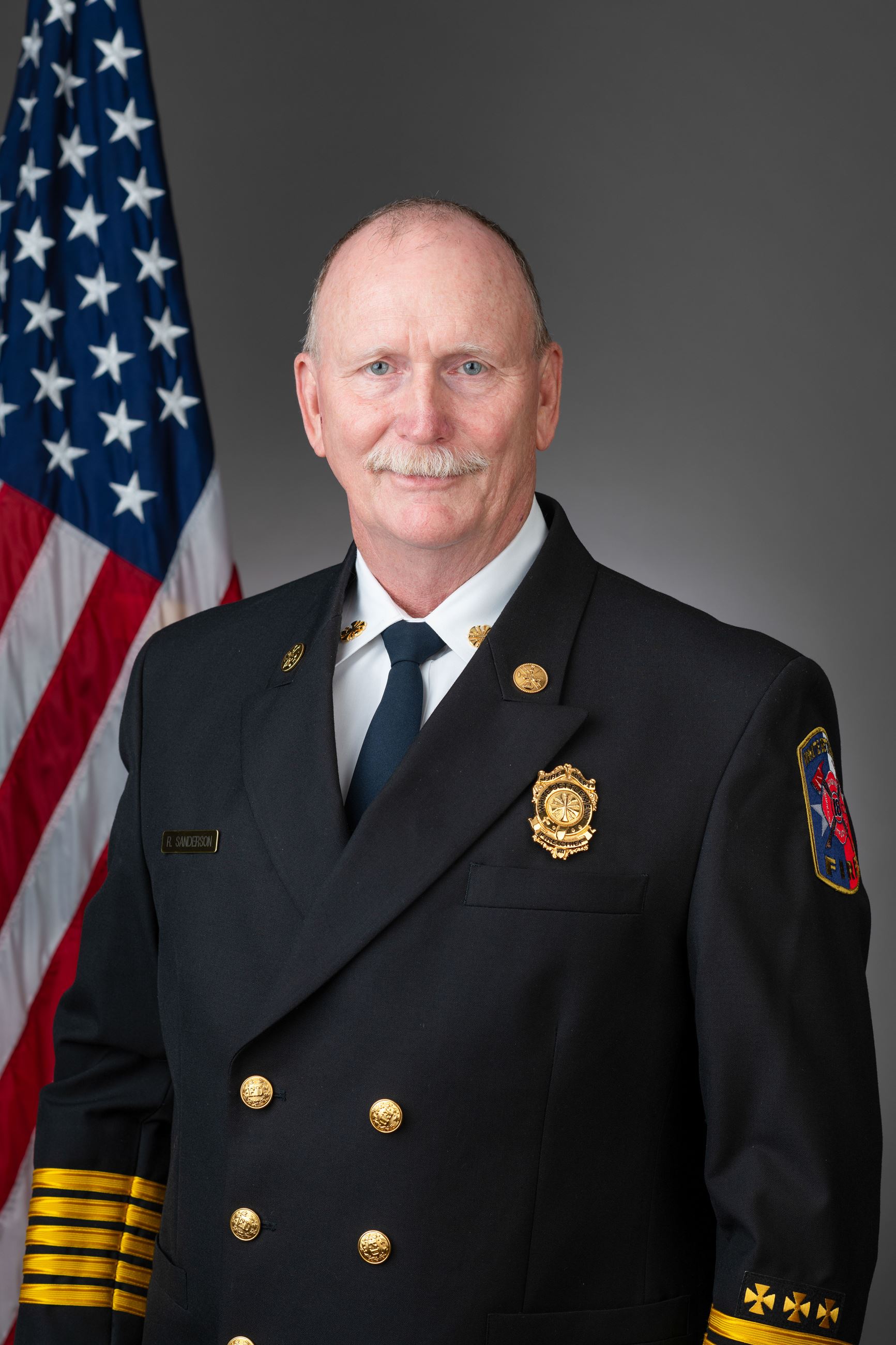 Fire Chief Rick Sanderson