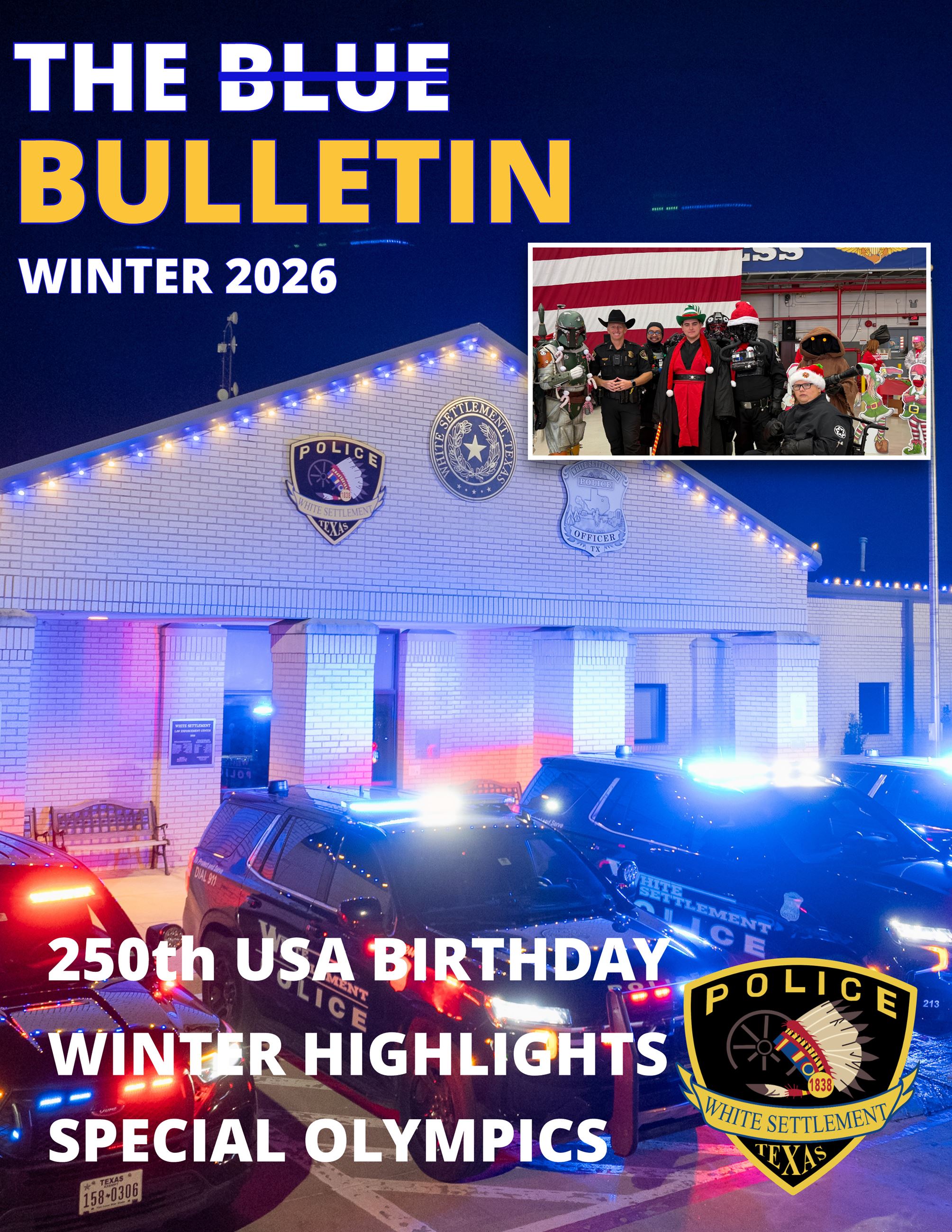 Blue Line Bulletin Cover Winter 2026
