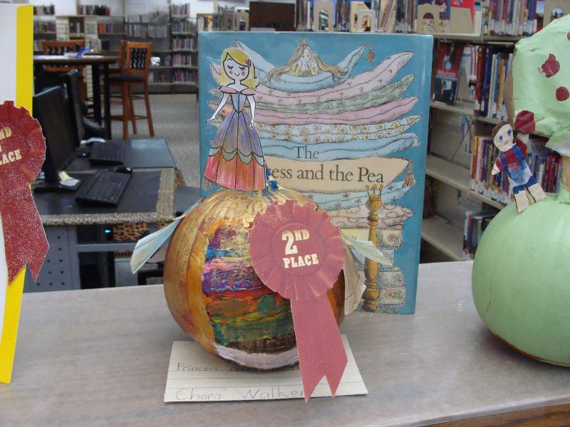 Princess and the Pea Pumpkin